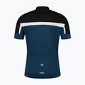 Koszulka rowerowa męska Rogelli Course black/blue/white 4