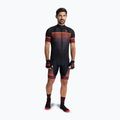 Koszulka rowerowa męska Rogelli Hero II red/bordeaux/black 2