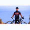 Koszulka rowerowa męska Rogelli Hero II red/bordeaux/black 8