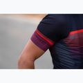 Koszulka rowerowa męska Rogelli Hero II red/bordeaux/black 12