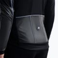 Kurtka rowerowa męska Rogelli Essential Winter Hi Vis black 4