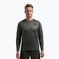 Longsleeve rowerowy męski Rogelli Advntr Core army green