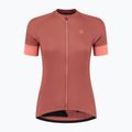 Koszulka rowerowa damska Rogelli Modesta chutney/coral 3