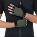 Rękawiczki rowerowe męskie Rogelli Core army green 2