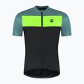 Koszulka rowerowa męska Rogelli Core Block black / turquoise / fluor yellow 6