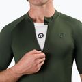 Koszulka rowerowa męska Rogelli Essential II army green 3