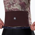 Koszulka rowerowa męska Rogelli Essential Graphic II taupe/bordeaux 5