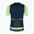 Koszulka rowerowa męska Rogelli Fast blue/lime 6