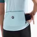 Koszulka rowerowa damska Rogelli Modesta light blue 5