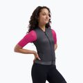 Koszulka rowerowa damska Rogelli Fast ebony/pink/coral