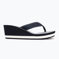 Japonki damskie Tommy Hilfiger Stripes Wedge Beach Sandal space blue 2