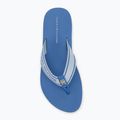 Japonki damskie Tommy Hilfiger Webbing Beach Sandal blue spell 5