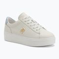 Buty damskie Tommy Hilfiger Platform Court ecru/breezy blue