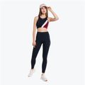 Biustonosz treningowy Tommy Hilfiger Mid Intensity Rwb Colour-Block blue 2
