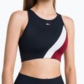 Biustonosz treningowy Tommy Hilfiger Mid Intensity Rwb Colour-Block blue 4