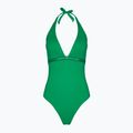 Strój kąpielowy jednoczęściowy damski Tommy Hilfiger Halter One Piece Rp olympic green