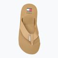Japonki męskie Tommy Jeans Elevated Flip Flop tawny sand 6