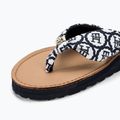 Japonki damskie Tommy Hilfiger Emblem Elevated Beach Sandal space blue 7