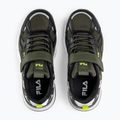 Buty dziecięce FILA Madrun Velcro olive night 12