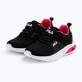 Buty dziecięce FILA Madrun Velcro black/sangria sunset 9