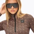 Bluza narciarska damska Nikkie Nantes Logo Ski Pully camel 2