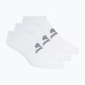 Skarpety męskie SKECHERS Microfiber Non Terry No Show 3 pary white traditional