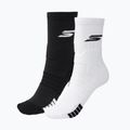 Skarpety męskie SKECHERS Select Terry Crew 2 pary white/black