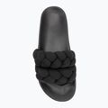 Klapki damskie Tommy Jeans Braided Slide frozen black 5