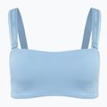 Góra od stroju kąpielowego Calvin Klein KW0KW02731 Removable Straps - RP faded denim