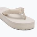 Japonki damskie Calvin Klein YW0YW01723 Beach Sandal Flatform Ttxr Satin triple eggshell 7