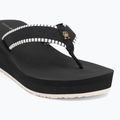 Japonki damskie Tommy Hilfiger Wedge Beach Sandal black 7