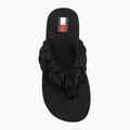 Japonki damskie Tommy Hilfiger Braided Thong black 5