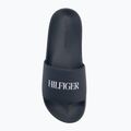 Klapki męskie Tommy Hilfiger Print Tumble Pool desert sky 5