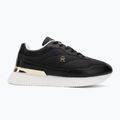 Buty damskie Tommy Hilfiger Chic Fashion Runner black/ecru 2