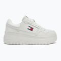 Buty damskie Tommy Jeans Retro Basket Flatform ecru 2