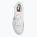 Buty damskie Tommy Jeans Retro Basket Flatform ecru 5