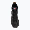 Buty damskie Tommy Jeans Vulc Flatform Leopard black 5