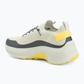 Buty męskie Calvin Klein YM0YM01457 Chunky Runner Lace Up Sock Knit vaporous white/coal/buttercup 3