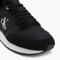 Buty męskie Calvin Klein YM0YM01414 Retro Runner Sock Laceup Mix Mat ck black 7