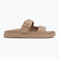 Klapki damskie Tommy Hilfiger Double Strap Sandal Pearl safari canvas pearlized 2
