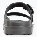Klapki damskie Tommy Hilfiger Double Strap Sandal Pearl dark grey pearlized 6