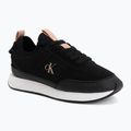 Buty damskie Calvin Klein HW0HW03250 Retro Runner Sock black/tuscany