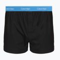 Bokserki męskie Calvin Klein LV00NB4267 Boxer Slim black bodies w/ poseidon blue/plein 3
