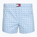 Bokserki męskie Tommy Hilfiger Woven Boxer Print 3 pack rwb foulard/med red/rwb w chck 2
