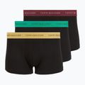 Bokserki męskie Tommy Hilfiger Trunk Metallic gold/burgundy/green