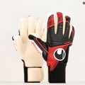 Rękawice bramkarskie dziecięce uhlsport Powerline Absolutgrip Finger Surround czarne/czerwone/białe 4