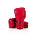 Rękawice boskerskie Fairtex Microfiber Art Collections Minimalism Art red 7