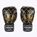 Rękawice bokserskie Top King Boxing Chain black/gold 2