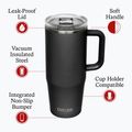 Kubek termiczny CamelBak Thrive Mug Insulated SST 950 ml black 6