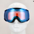 Gogle narciarskie Salomon Radium Photo ML black/blue 10